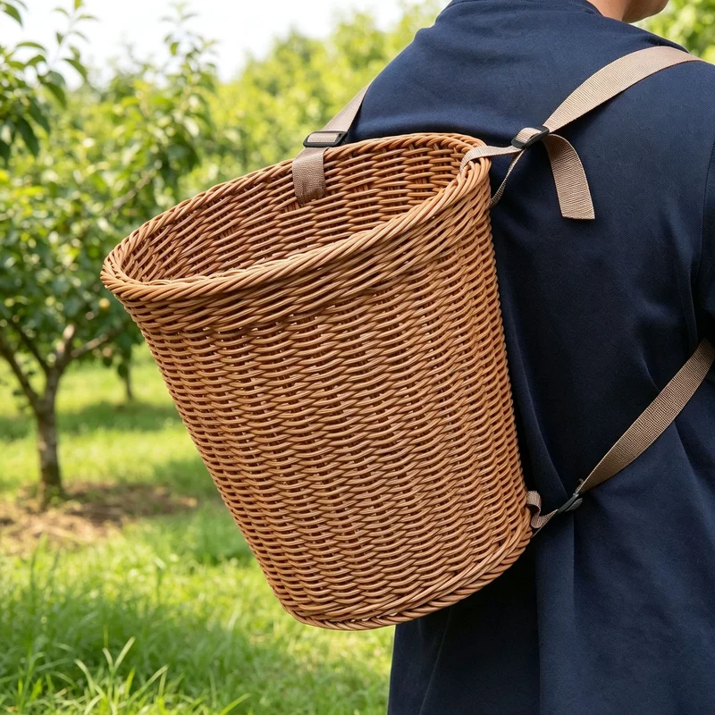 Versatile Utility Woven Grocery Basket Stornfield