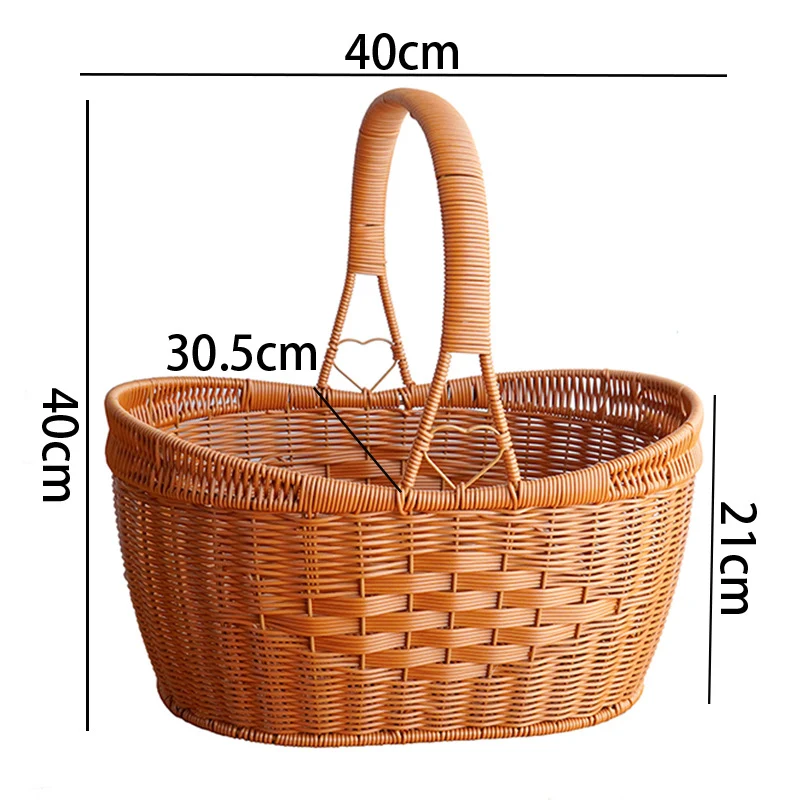 Eco-Friendly Woven Shopping Basket Stornfield