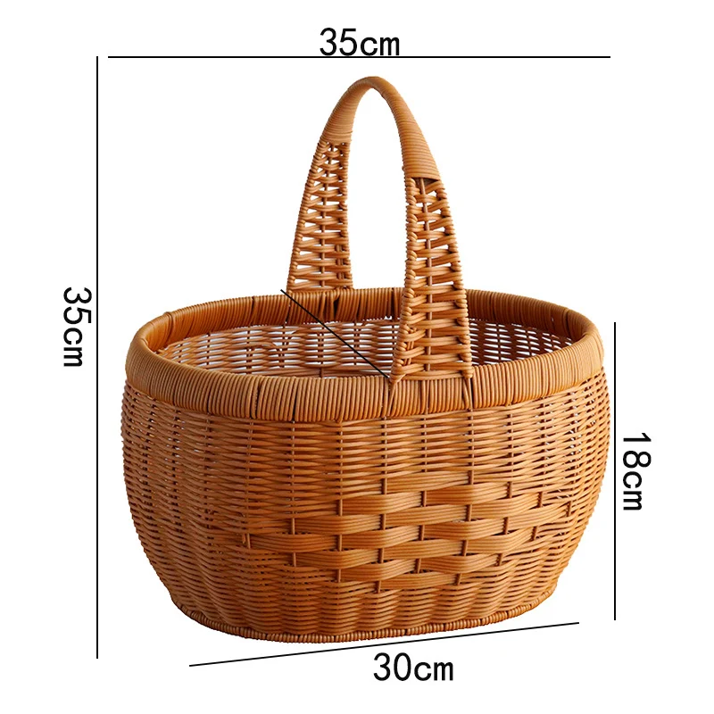 Eco-Friendly Woven Shopping Basket Stornfield