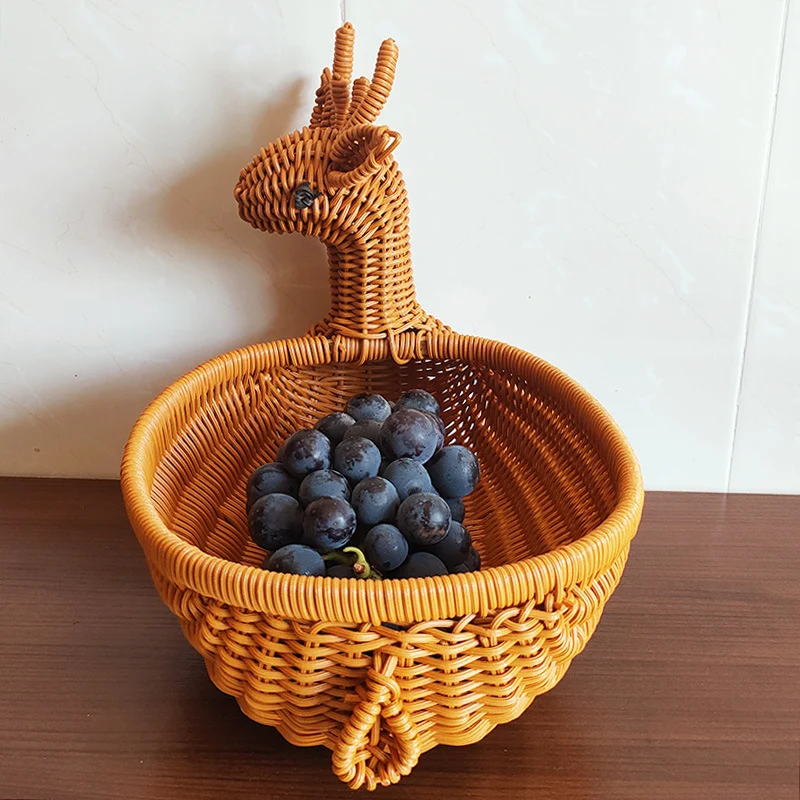 Decorative Woven Duck-Shaped Basket Stornfield