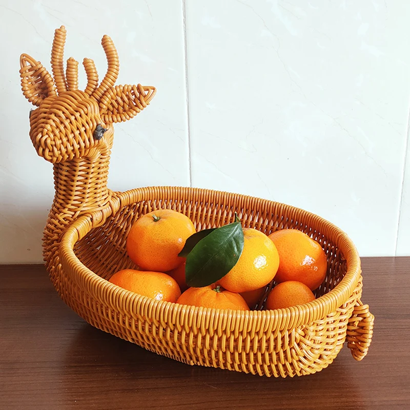 Decorative Woven Duck-Shaped Basket Stornfield