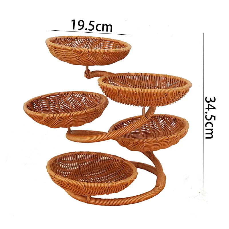 Decorative Wicker Storage Basket Stornfield