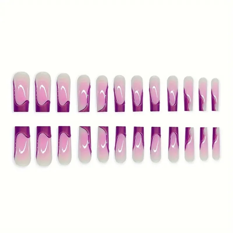 Künstlerische Glasige Nagelerweiterungen Karnz