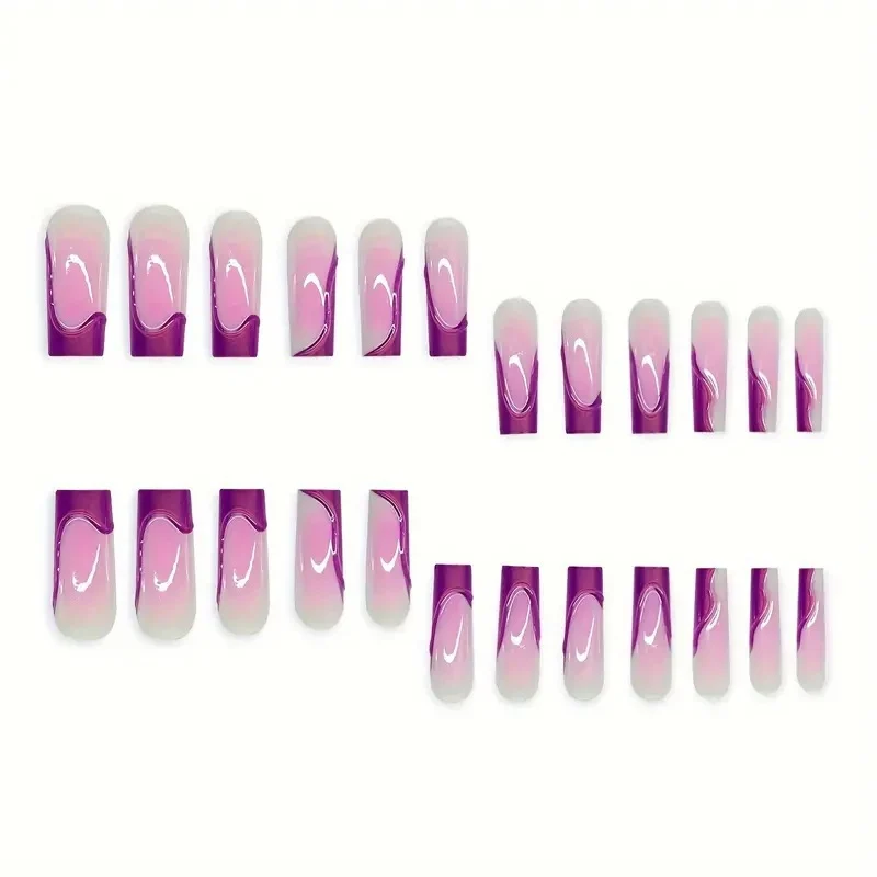 Künstlerische Glasige Nagelerweiterungen Karnz