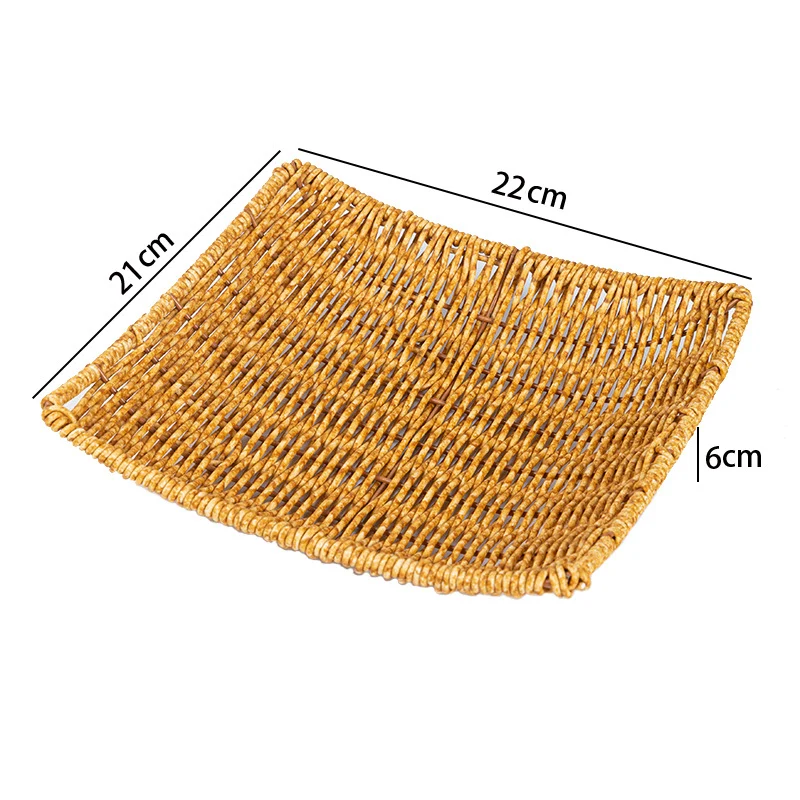 Decorative Handwoven Serving Tray Stornfield