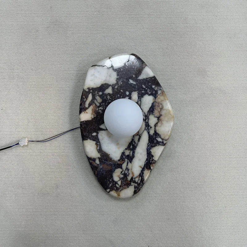 Elegant Artistic Marble Wall Sconce