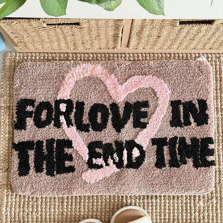 Inspirational Message Bath Mat