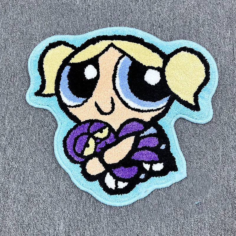 Cute Character-Shaped Floor Rug