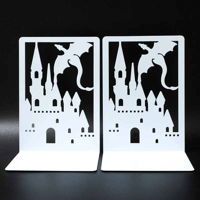Fantasy-Schloss-Themen Dekorative Buchstützen
