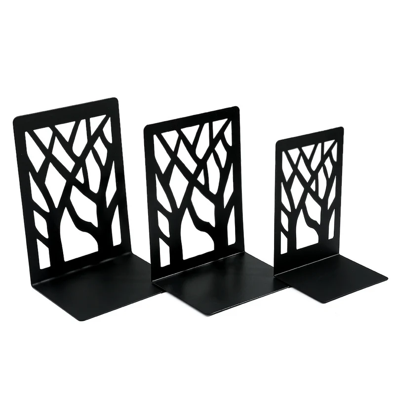 Elegantes Baumdesign Dekorative Buchstützen