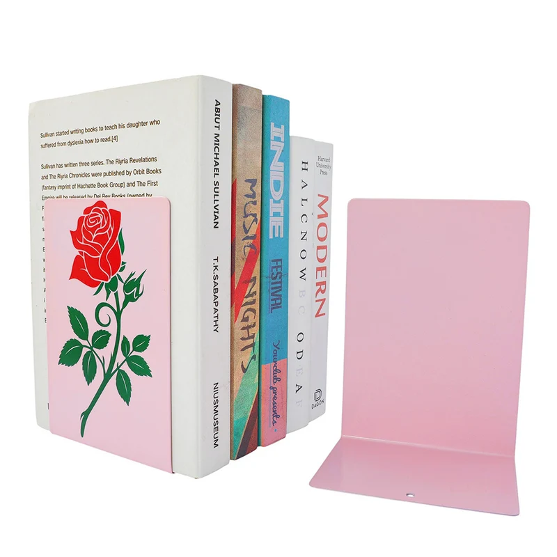 Dekorative Ahornblätter Buchstützen