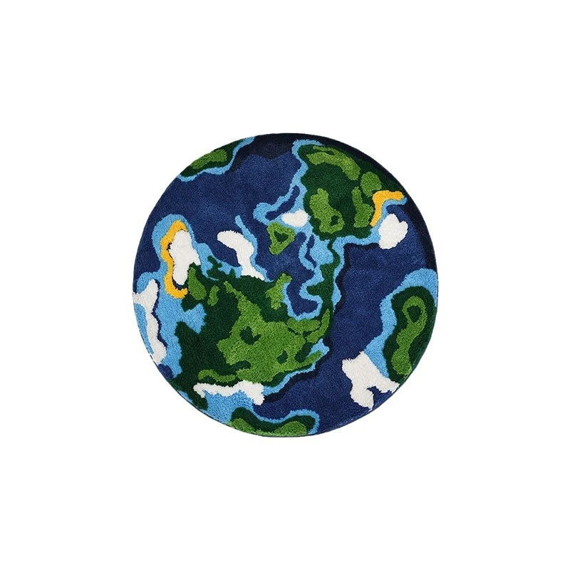 Artistic Earth Themed Area Rug