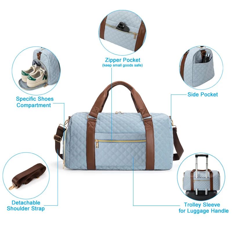 Quilted Weekender Bag Stornfield