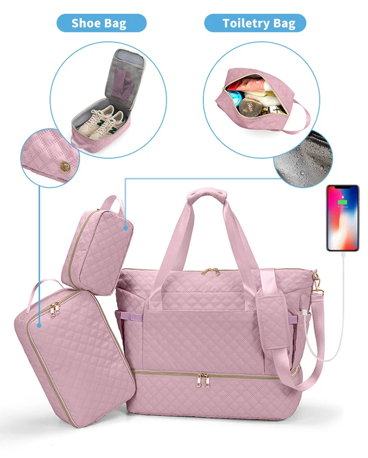 Quilted Weekender Bag Stornfield