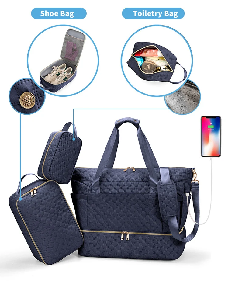 Quilted Weekender Bag Stornfield