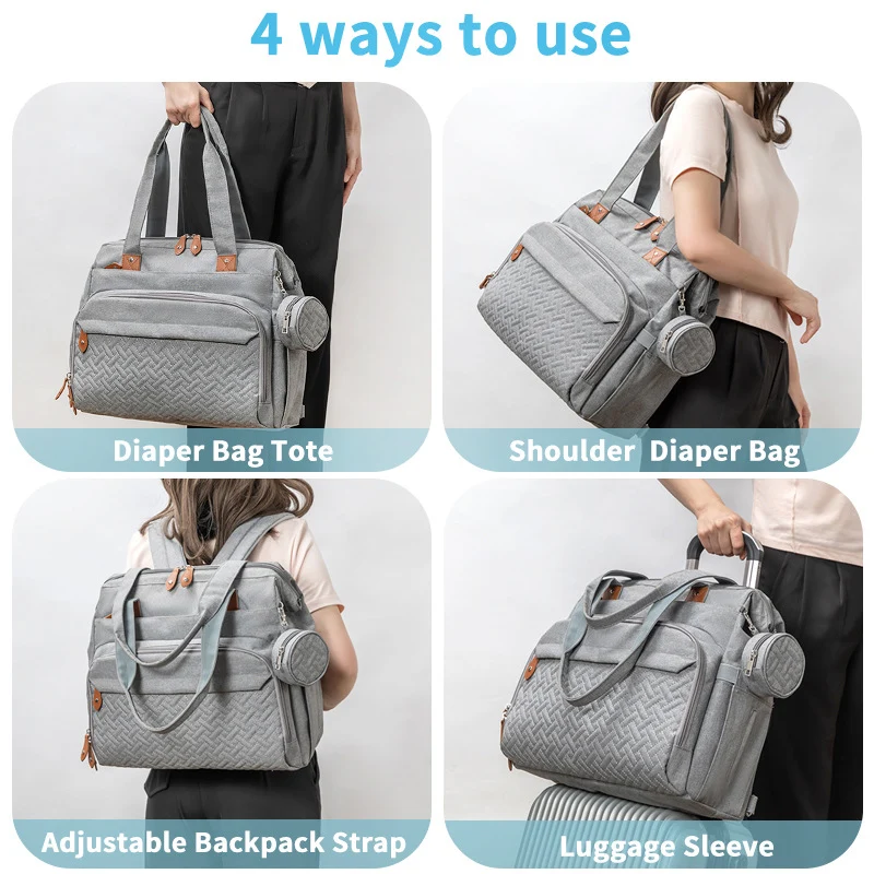 Multifunctional Diaper Backpack Set Stornfield