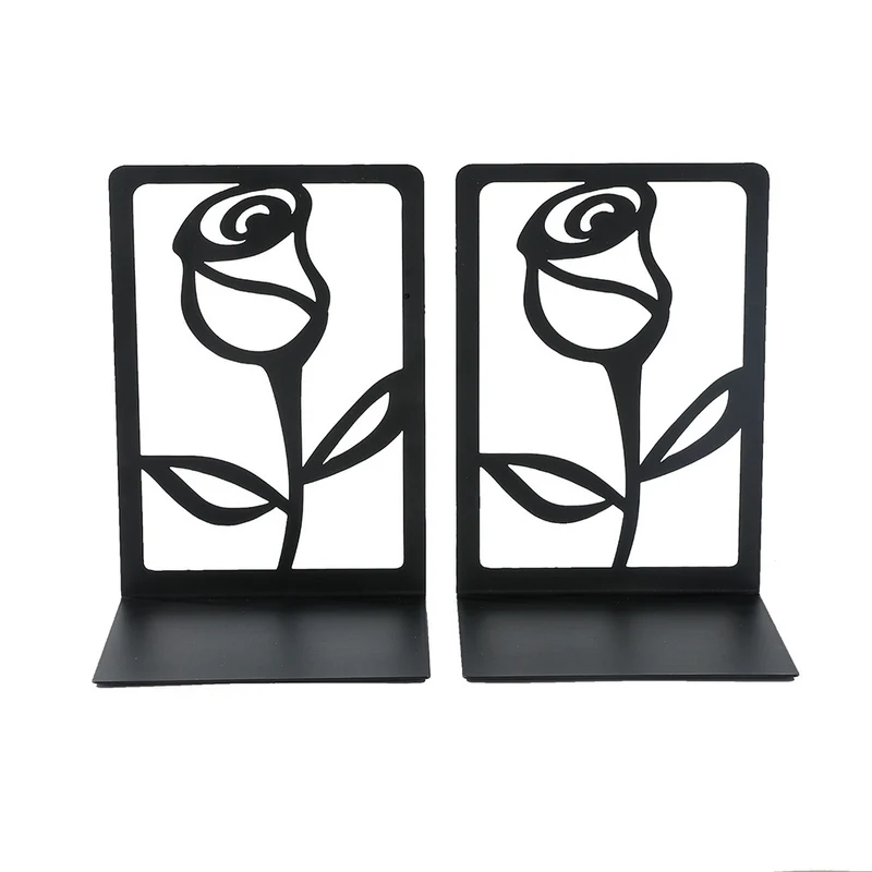 Künstlerisches Blumenbuchstützen-Set