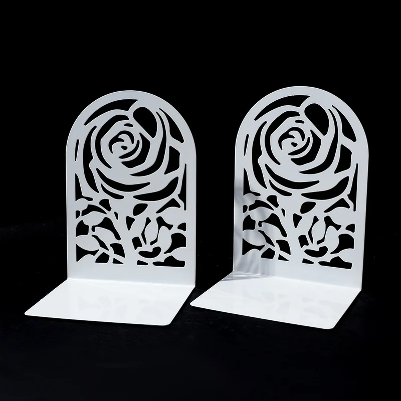 Künstlerisches Blumenbuchstützen-Set