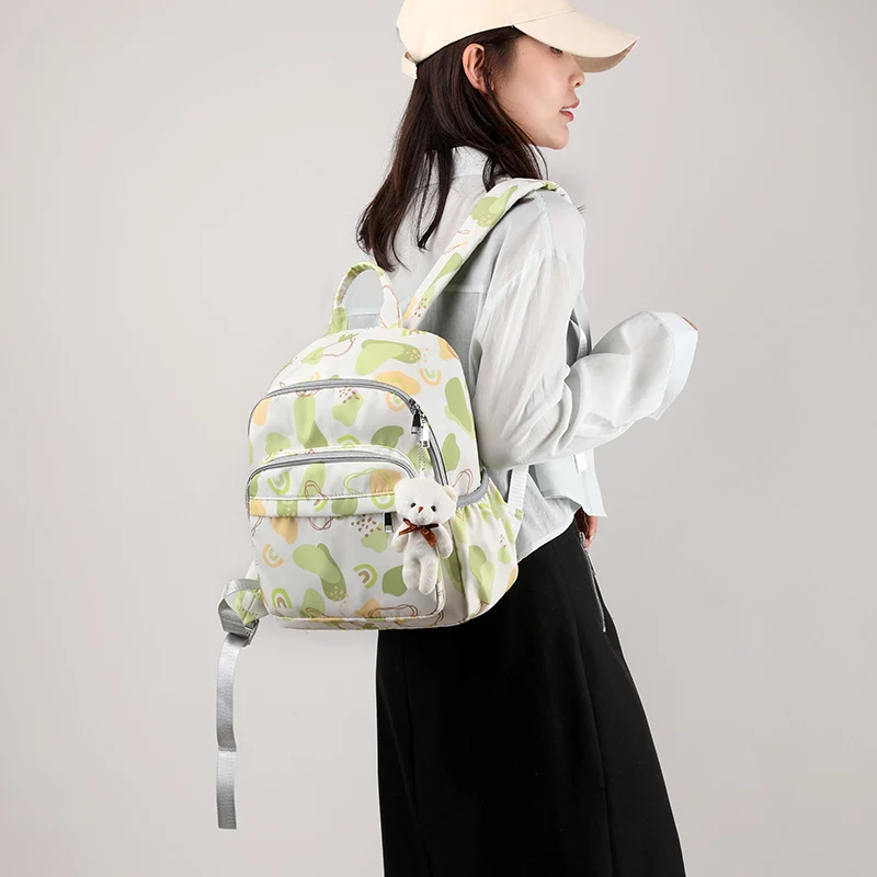 Floral Print Multi-Compartment Backpack Stornfield