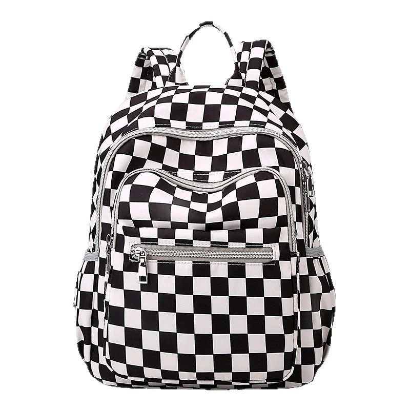 Checkerboard Pattern Backpack Stornfield