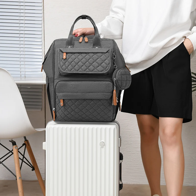 Quilted Multi-Functional Diaper Backpack Stornfield