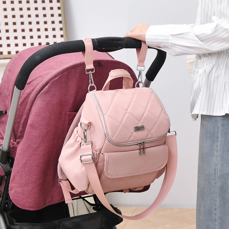 Quilted Multi-Functional Backpack Stornfield