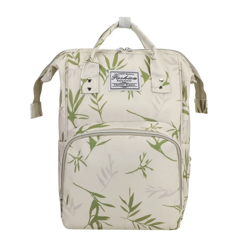 Floral Print Multi-Functional Diaper Backpack Stornfield