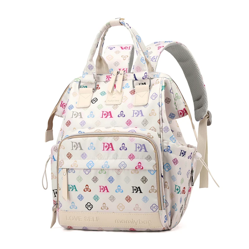 Floral Print Multi-Functional Backpack Stornfield