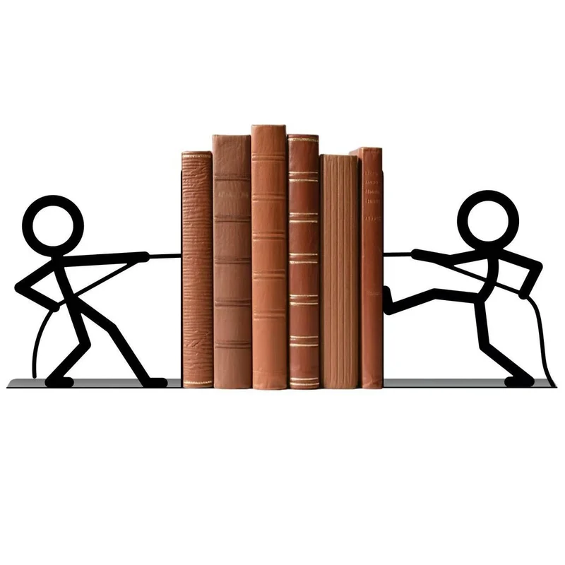 Kreative Yoga-Haltung Buchstützen