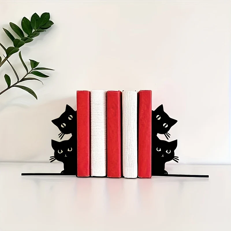Katzen-Themen Dekorative Buchstützen