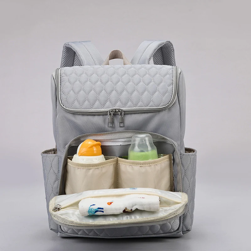 Quilted Multi-Pocket Backpack Stornfield