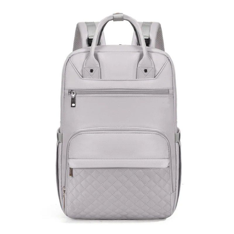 Quilted Multi-Compartment Travel Backpack Stornfield
