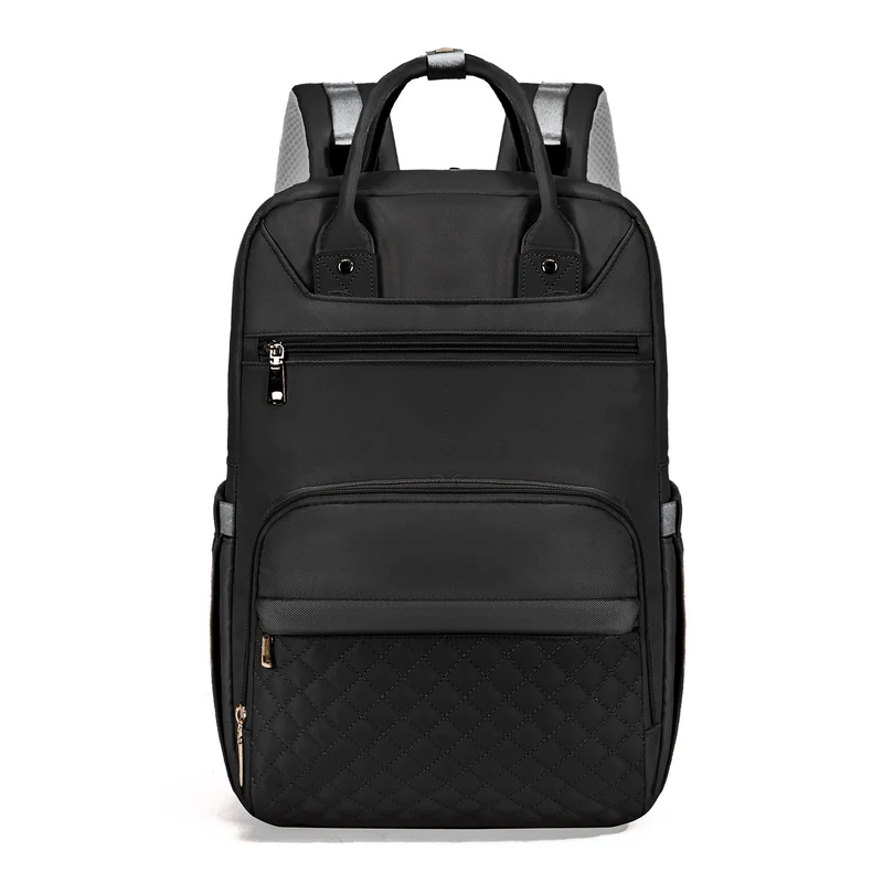 Quilted Multi-Compartment Travel Backpack Stornfield
