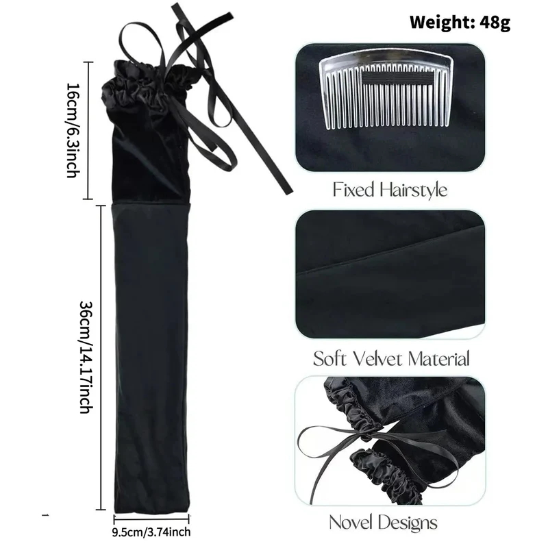 Elegante Satin-Haarwickel