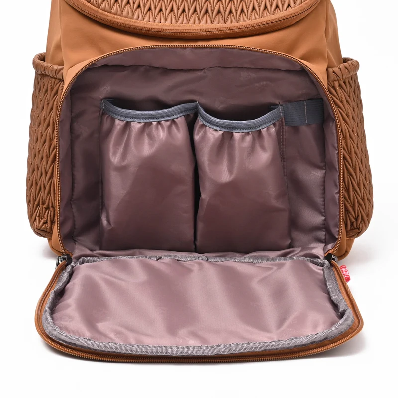 Textured Multi-Pocket Backpack Stornfield