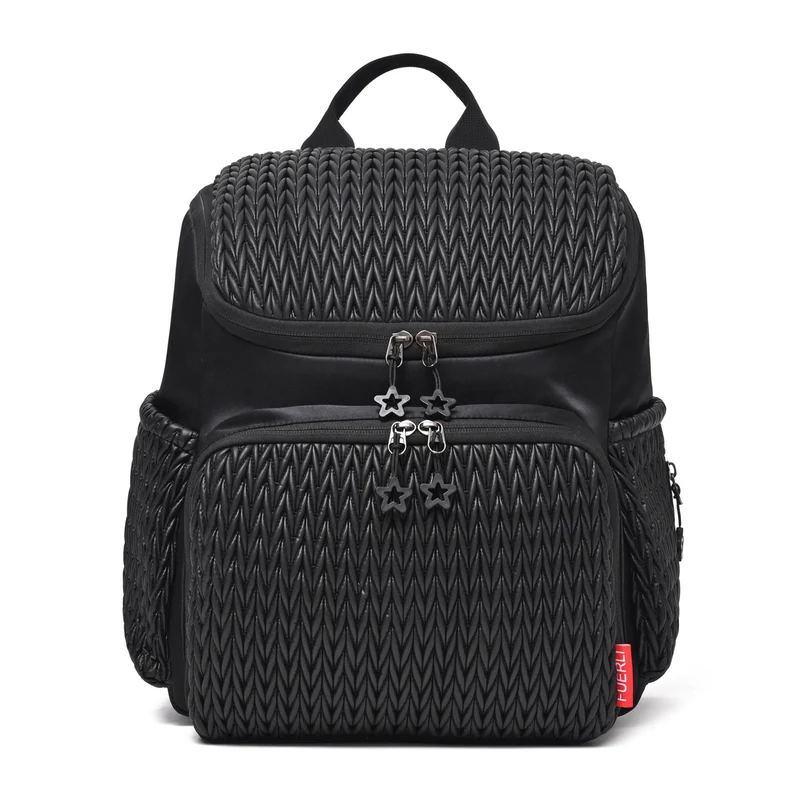 Textured Multi-Pocket Backpack Stornfield
