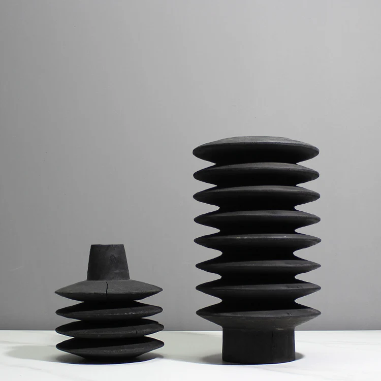 Texturierte Keramische Dekorative Vase