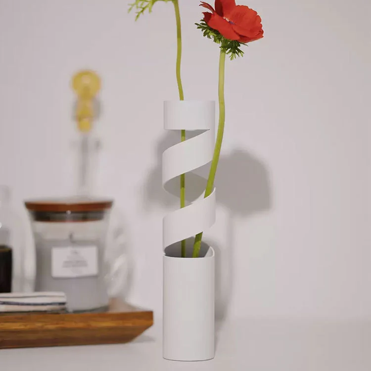 Stylische dekorative Spiral Skulptur