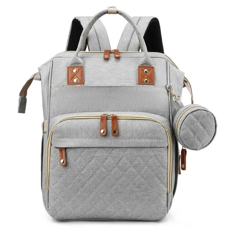 Multi-Functional Quilted Diaper Backpack Stornfield