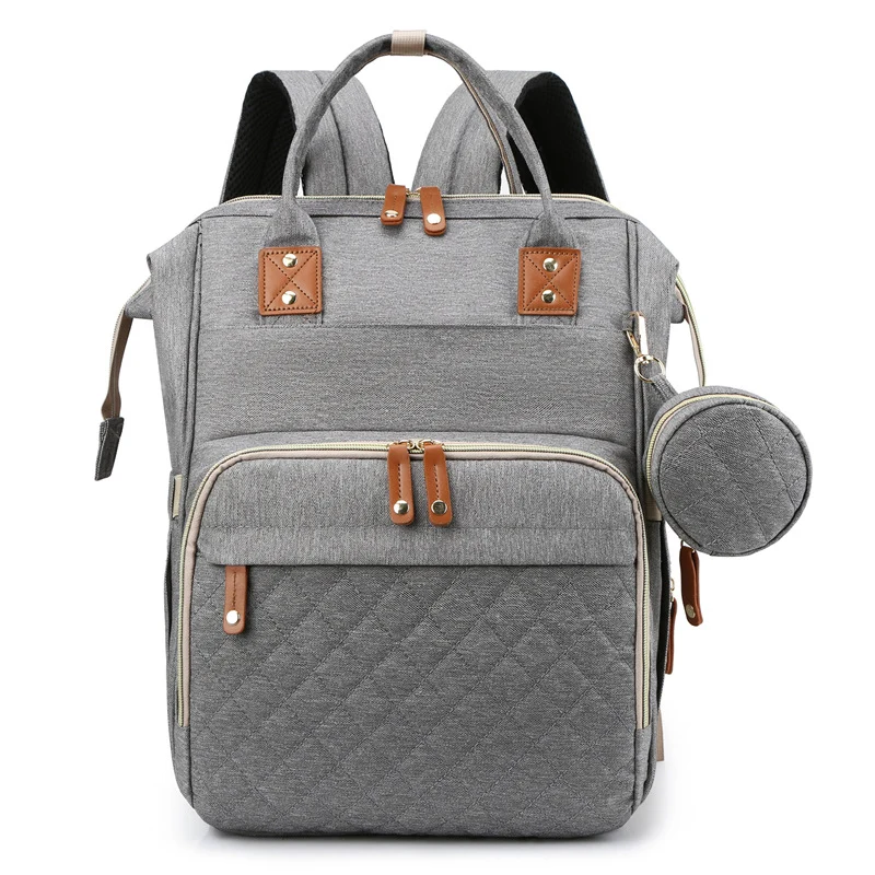 Multi-Functional Quilted Diaper Backpack Stornfield