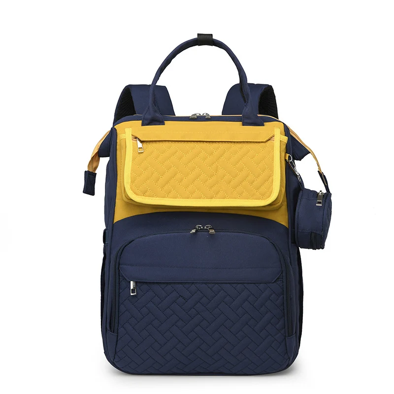 Multi-Functional Quilted Diaper and Travel Backpack Stornfield