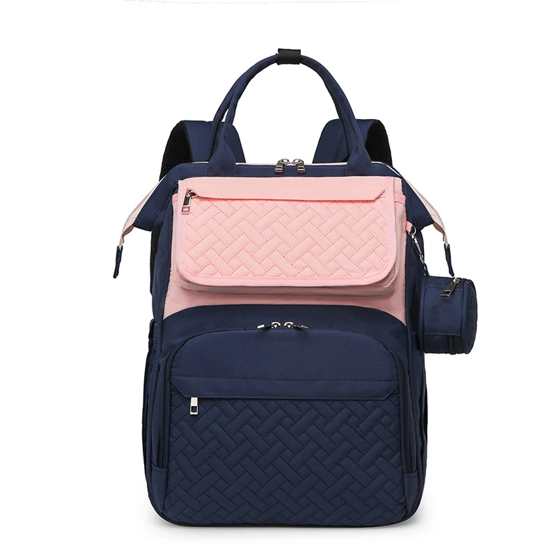 Multi-Functional Quilted Diaper and Travel Backpack Stornfield