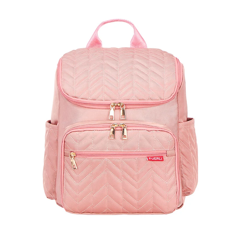Elegant Quilted Multi-Compartment Backpack Stornfield
