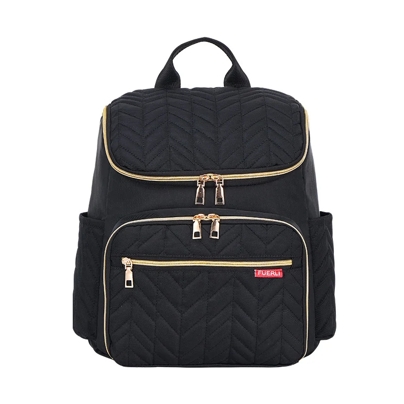 Elegant Quilted Multi-Compartment Backpack Stornfield