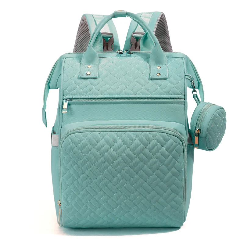 Elegant Multi-Functional Quilted Backpack Stornfield