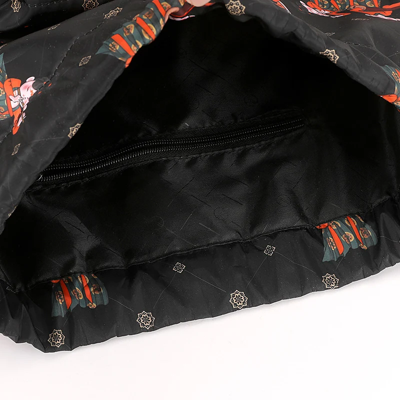 Fun Cartoon Print Drawstring Backpack Stornfield
