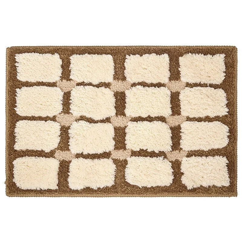 Cartoon Pig-Themed Bath Mat