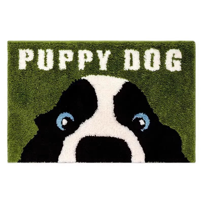 Cartoon Pig-Themed Bath Mat