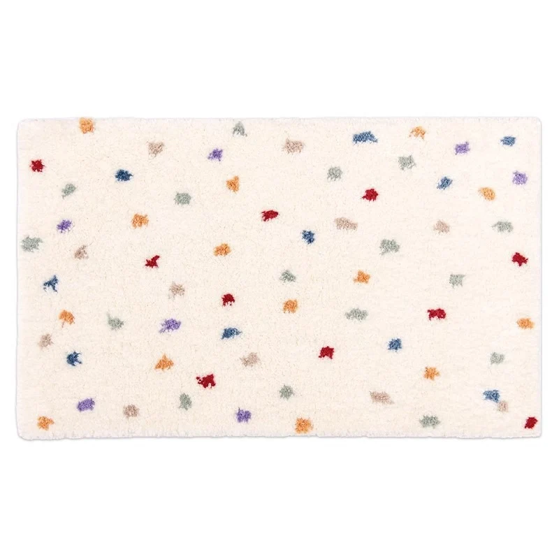 Cartoon Pig-Themed Bath Mat