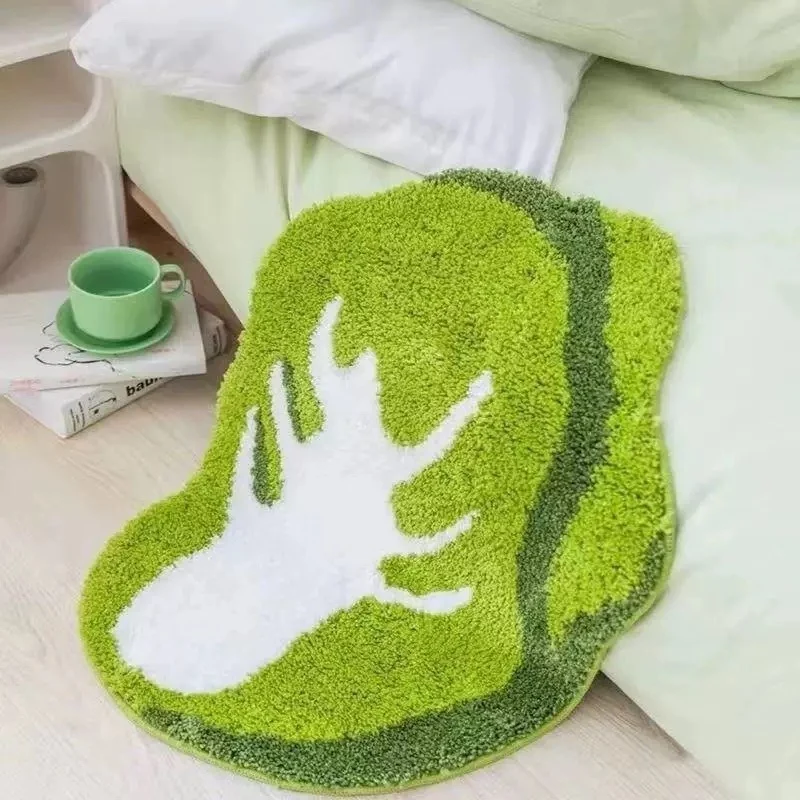 Avocado Shape Plush Bath Mat